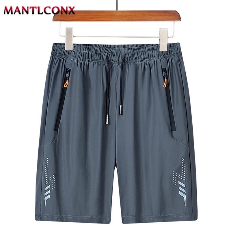 New Summer Casual Men's Shorts Quick Dry Elastic Workout Short Pants Man Gym Fitness Training Running Sports Shorts Men Jogging