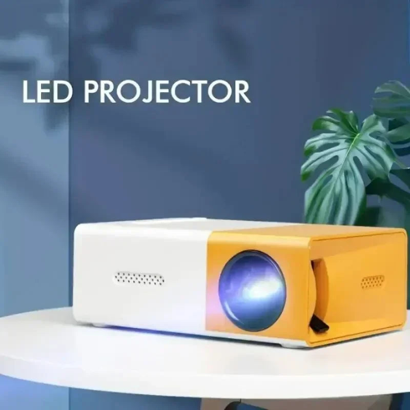 Mini proyector LED portátil YG300, compatible con com HDMI, USB, TF audio, casa leitor multimitídia, inteligente,portátil,viagem