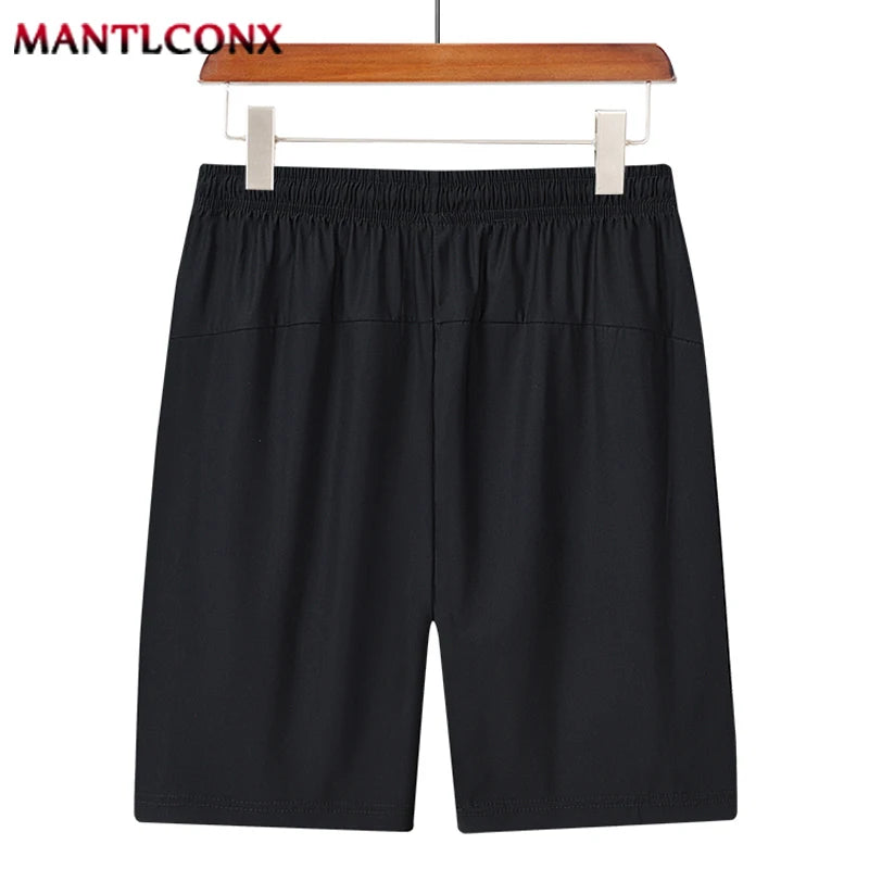 New Summer Casual Men's Shorts Quick Dry Elastic Workout Short Pants Man Gym Fitness Training Running Sports Shorts Men Jogging