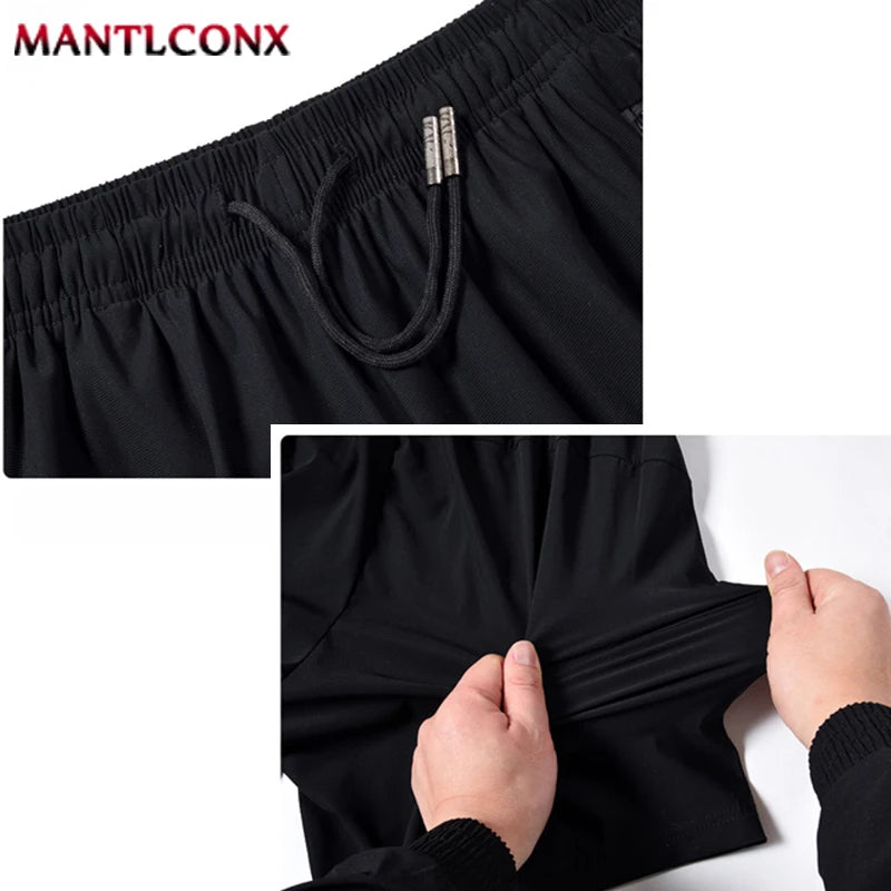 New Summer Casual Men's Shorts Quick Dry Elastic Workout Short Pants Man Gym Fitness Training Running Sports Shorts Men Jogging